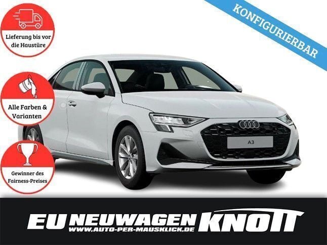 Gebraucht Audi A3 116 PS (85 kW) 2024 Schwarz Limousine
