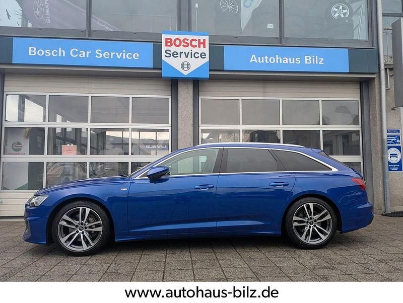 Blau Gebraucht 2022 Audi A6 S-Line Kombi | 36.660 € (Guter Preis) - Bild 1/4