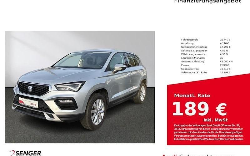 Silber Gebraucht 2022 Seat Ateca Style SUV | 21.440 € (Fairer Preis) - Bild 1/4