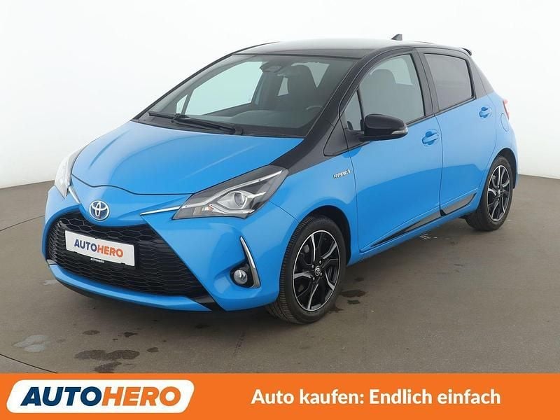 Blau Gebraucht 2019 Toyota Yaris Hybrid Kleinwagen | 17.060 € (Fairer Preis) - Bild 1/3