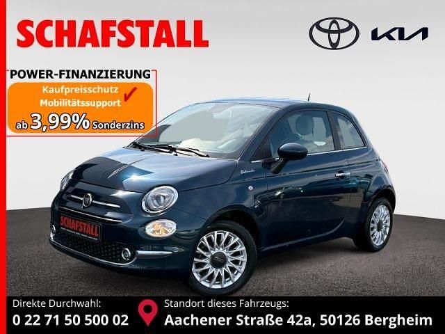 Blau Gebraucht 2022 Fiat 500 Dolcevita Kleinwagen | 12.879 € (Guter Preis) - Bild 1/3