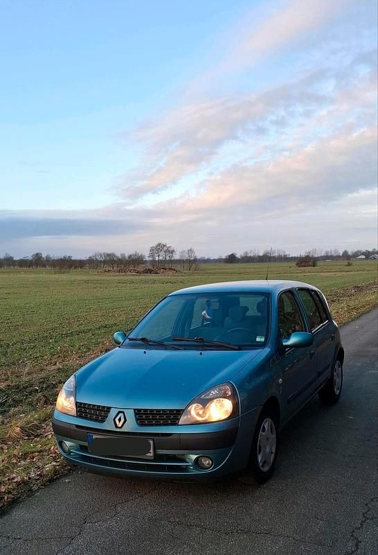 Gebraucht Renault Clio II 75 PS (55 kW) 2003 Blau Kleinwagen