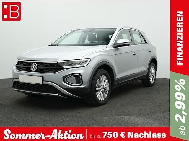 Silber Gebraucht 2024 VW T-Roc Basis SUV | 25.450 € (Guter Preis) - Bild 1/3
