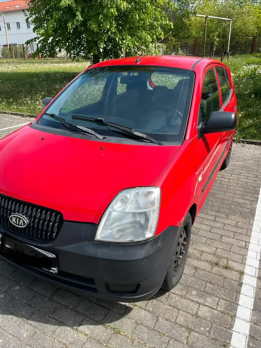 Gebraucht Kia Picanto 65 PS (47 kW) 2005 Rot Kleinwagen