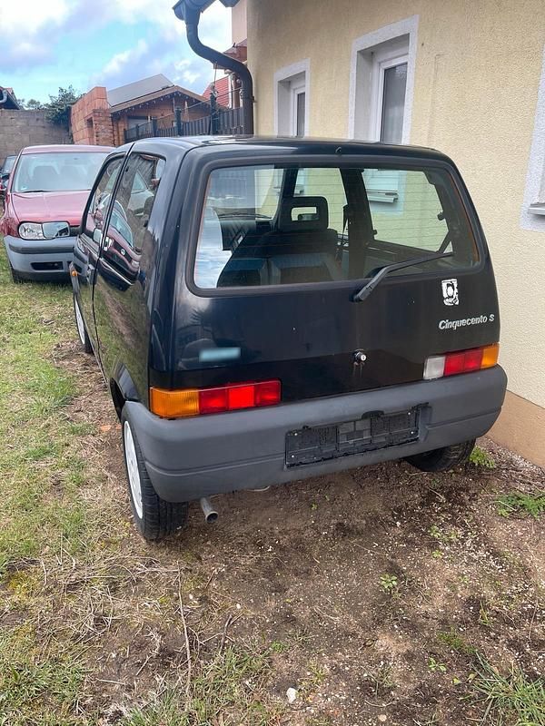 Gebraucht Fiat Cinquecento 40 PS (29 kW) 1996 Schwarz Kleinwagen