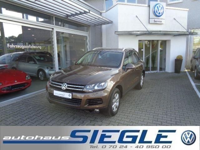 Braun metallic Gebraucht 2010 VW Touareg SUV | 25.940 € - Bild 1/4
