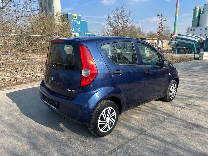 Gebraucht Opel Agila Basis 65 PS (47 kW) 2009 Blau Kleinwagen