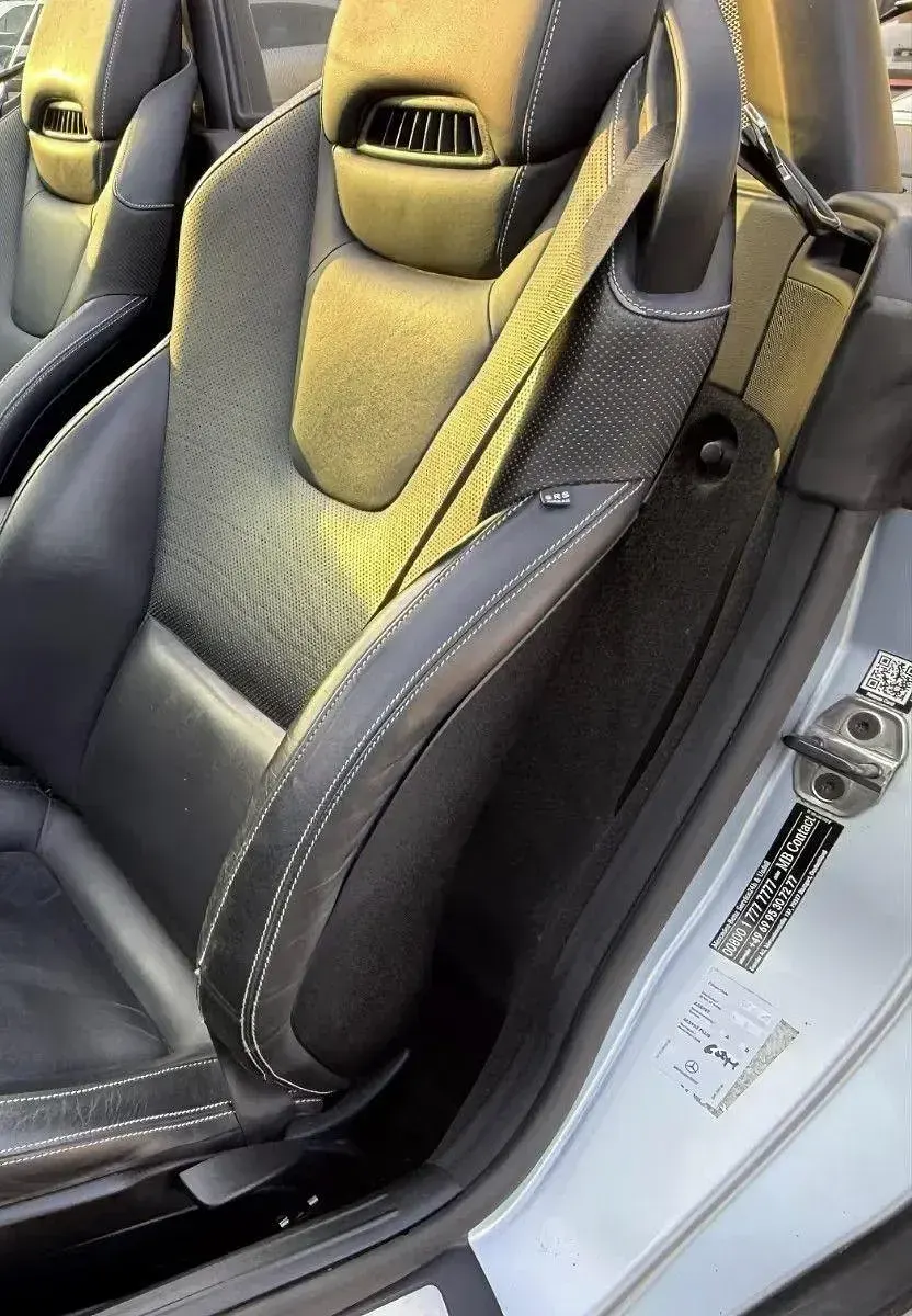 Gebraucht Mercedes SLK200 184 PS (135 kW) 2012 Silber Cabrio