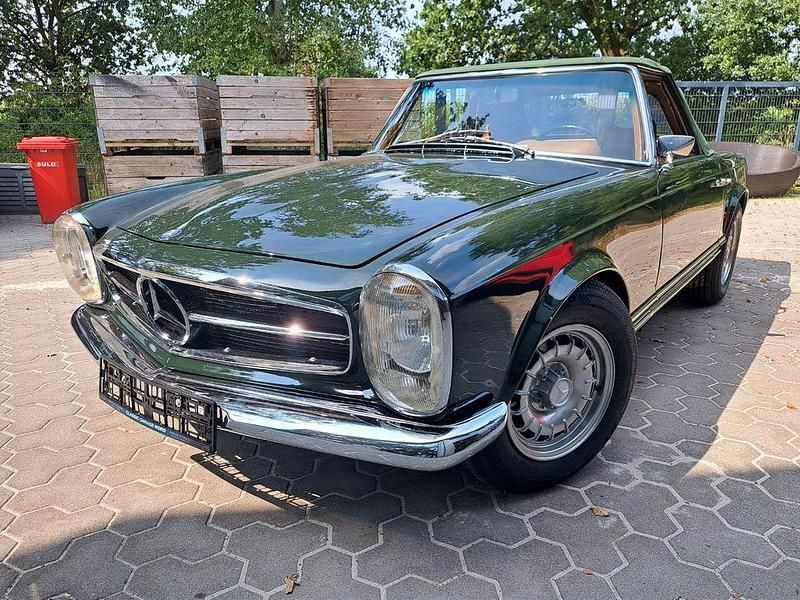 Gebraucht Mercedes SL280 170 PS (125 kW) 1971 Grün Cabrio