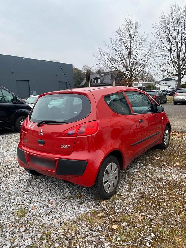 Gebraucht Mitsubishi Colt 75 PS (55 kW) 2007 Rot Kleinwagen