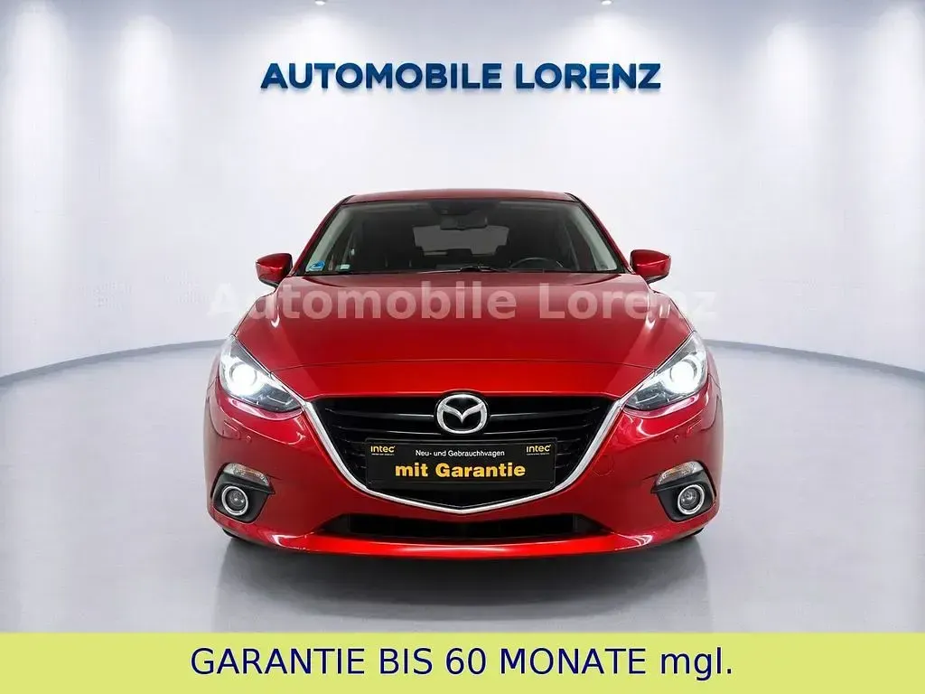 Gebraucht Mazda 3 Sports-Line 120 PS (88 kW) 2015 Rot Limousine