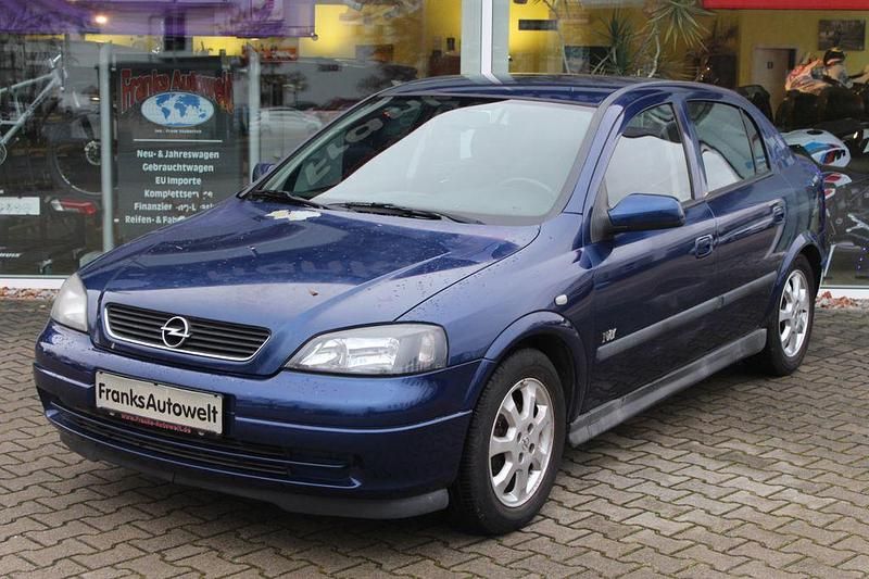 Gebraucht Opel Astra Njoy 84 PS (61 kW) 2003 Blau Limousine