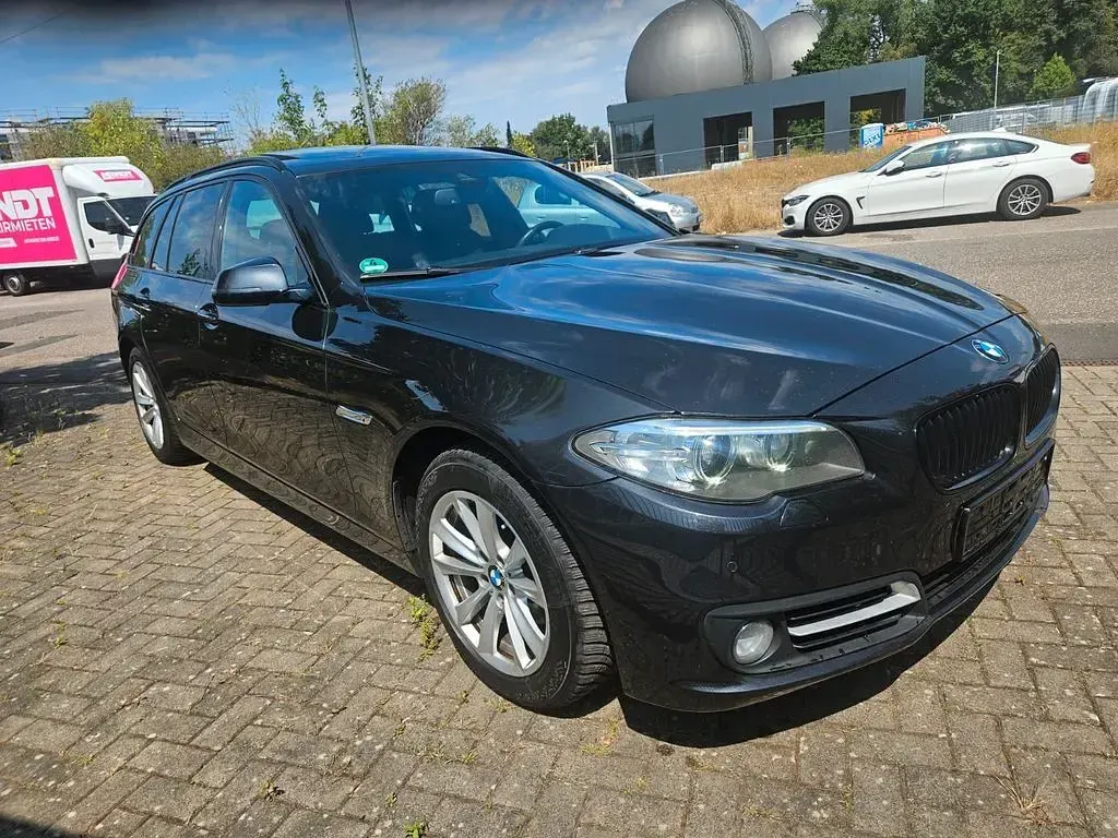 Gebraucht BMW 535 Luxury Line 313 PS (230 kW) 2015 Schwarz Kombi