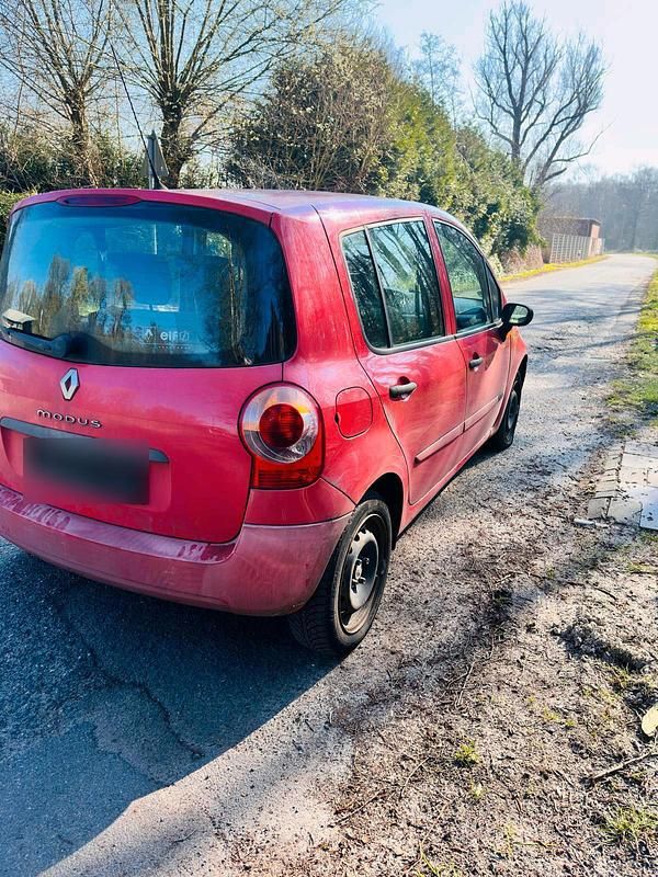 Gebraucht Renault Modus 75 PS (55 kW) 2005 Rot Van / Kleinbus