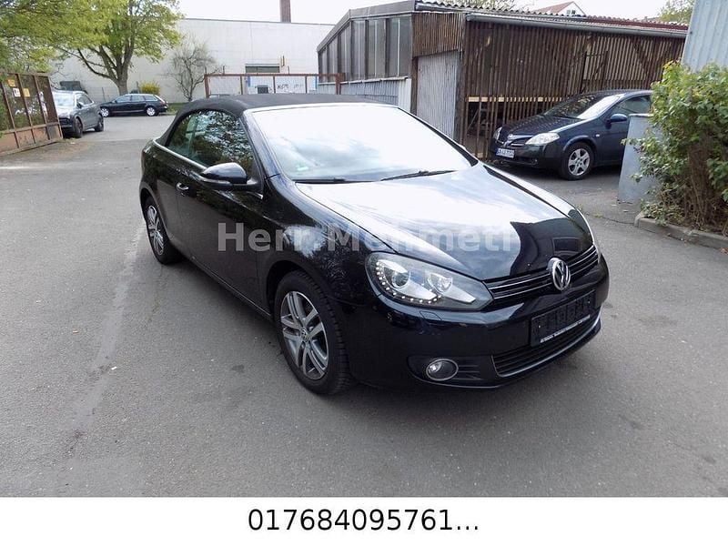 Gebraucht VW Golf Basis 105 PS (77 kW) 2011 Schwarz Cabrio