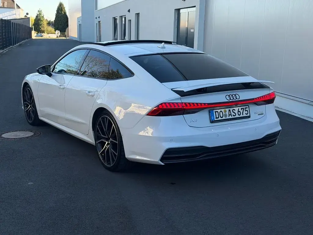Gebraucht Audi A7 Sport 286 PS (210 kW) 2018 Weiß Kleinwagen