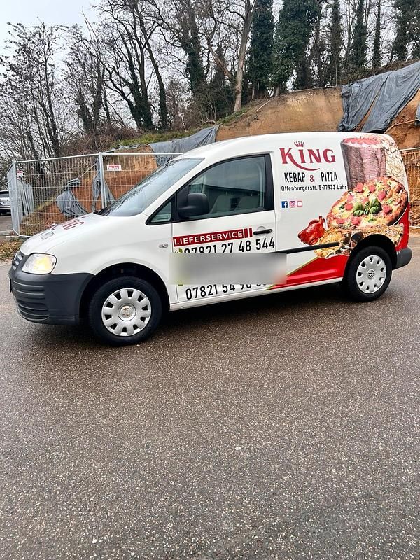 Gebraucht VW Caddy 75 PS (55 kW) 2009 Weiß Van / Kleinbus