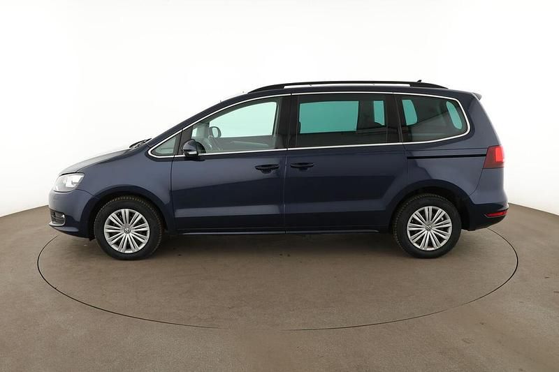 Gebraucht VW Sharan Comfortline 150 PS (110 kW) 2017 Blau Van / Kleinbus