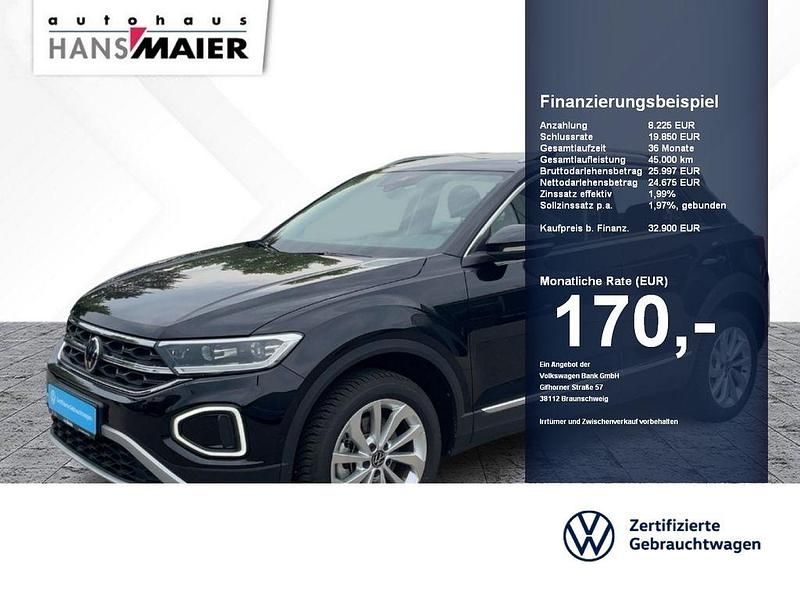 Deep black perleffekt Gebraucht 2024 VW T-Roc Style SUV | 32.900 € (Fairer Preis) - Bild 1/2