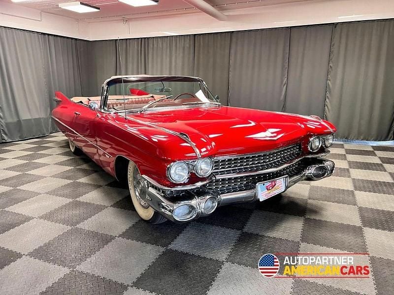 Rot Gebraucht 1959 Cadillac Serie 62 Cabrio | 169.900 € - Bild 1/4