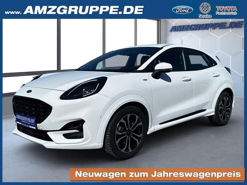 Weiss Gebraucht 2021 Ford Puma Gen-E ST-Line SUV | 19.390 € (Guter Preis) - Bild 1/4