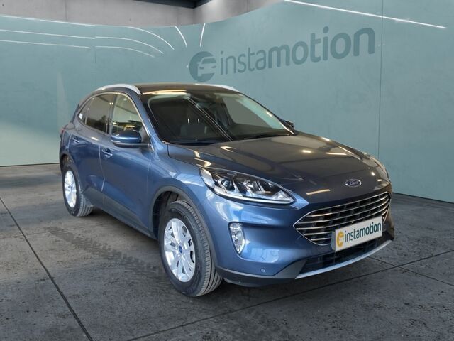 Blau Gebraucht 2022 Ford Kuga Titanium SUV | 26.494 € (Guter Preis) - Bild 1/2