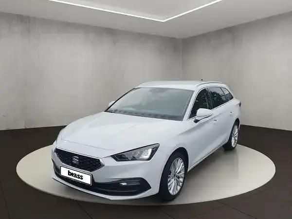 Nevada weiß metallic Gebraucht 2023 Seat Leon XCELLENCE Kombi | 21.980 € (Fairer Preis) - Bild 1/4