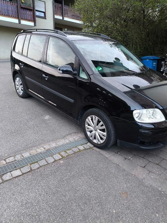 Gebraucht VW Touran Highline 116 PS (85 kW) 2005 Schwarz Van / Kleinbus