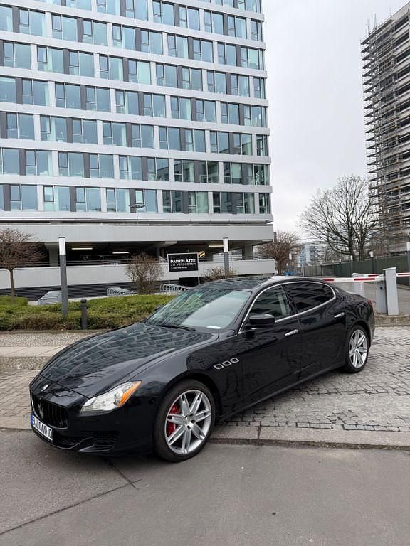 Gebraucht Maserati Quattroporte 409 PS (300 kW) 2014 Schwarz Limousine