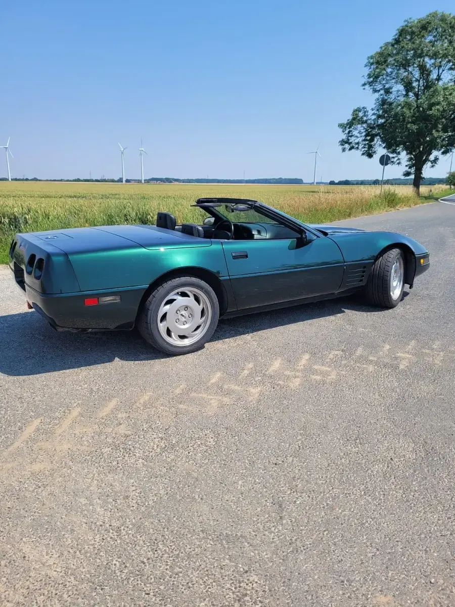Gebraucht Corvette C4 306 PS (225 kW) 1992 Grün Cabrio