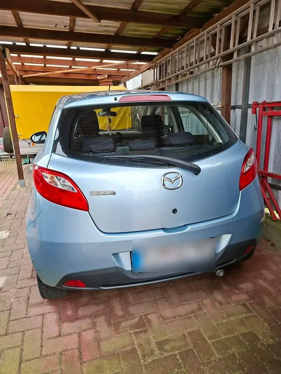 Gebraucht Mazda 2 86 PS (63 kW) 2007 Blau Kleinwagen