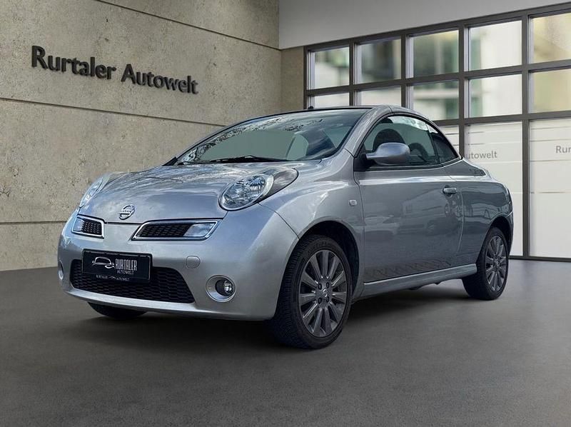 Silber Gebraucht 2008 Nissan Micra C+C Cabrio | 3.999 € (Fairer Preis) - Bild 1/4