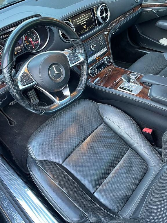Gebraucht Mercedes SL400 AMG line 367 PS (269 kW) 2016 Schwarz Cabrio
