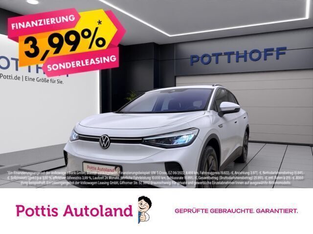 Weiss Gebraucht 2022 VW ID.4 Pure SUV | 23.777 € - Bild 1/4
