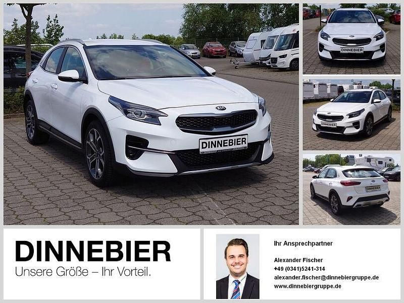 Weiß (metallic) Gebraucht 2021 Kia XCeed Spirit SUV | 24.190 € (Fairer Preis) - Bild 1/4