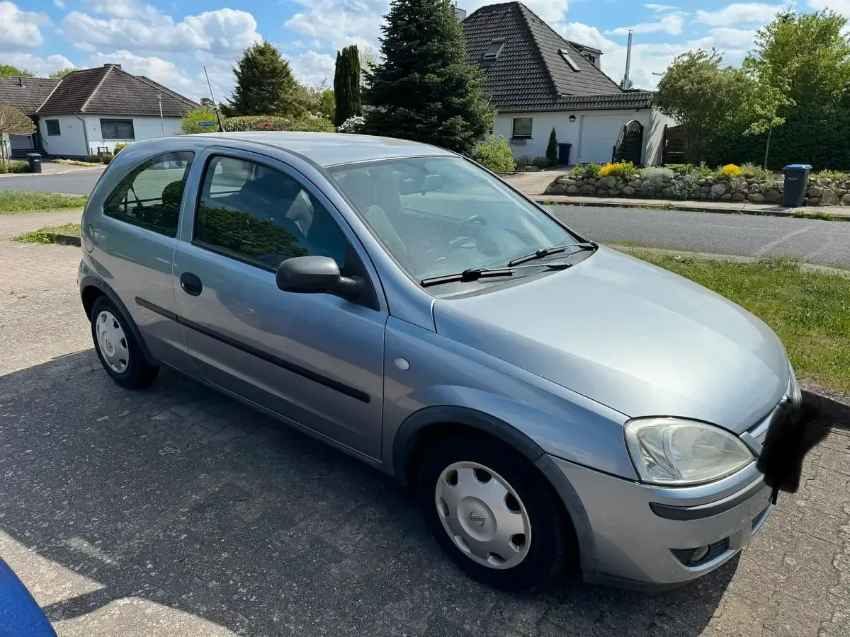 Gebraucht Opel Corsa 75 PS (55 kW) 2002 Grau Kleinwagen