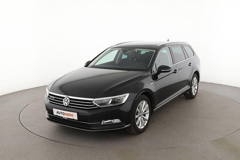 Schwarz Gebraucht 2018 VW Passat Highline Kombi | 21.020 € (Guter Preis) - Bild 1/3