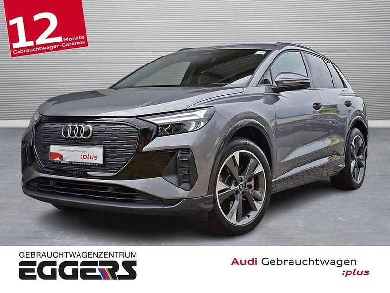 Grau Gebraucht 2022 Audi Q4 e-tron Sport SUV | 32.940 € (Fairer Preis) - Bild 1/4