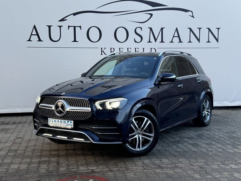 Blau cavansitblau metalliclack metallic Gebraucht 2022 Mercedes 350 AMG line SUV | 58.750 € - Bild 1/4