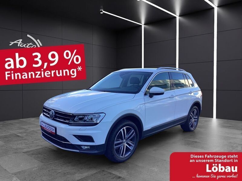 Weiß Gebraucht 2020 VW Tiguan Highline SUV | 27.480 € (Guter Preis) - Bild 1/4