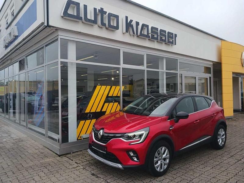 Dezirrot, dach black pearl (metallic) Gebraucht 2021 Renault Captur Intens SUV | 19.990 € (Fairer Preis) - Bild 1/4