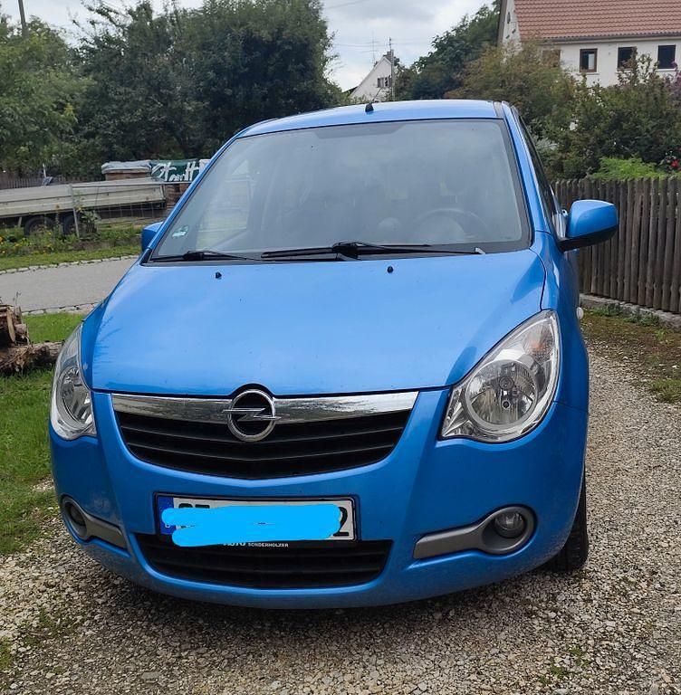 Blau Gebraucht 2008 Opel Agila Edition Limousine | 2.750 € (Fairer Preis) - Bild 1/4