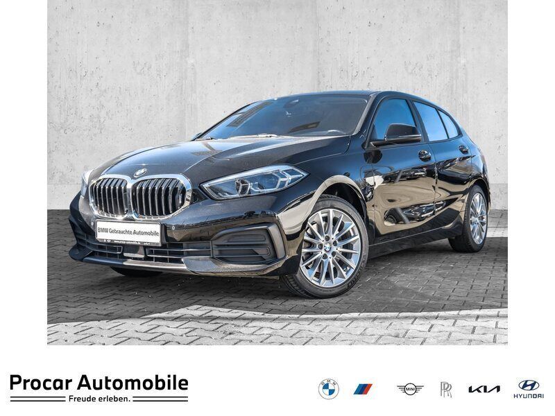 Schwarz Gebraucht 2022 BMW 118 Advantage Kleinwagen | 19.940 € (Fairer Preis) - Bild 1/4