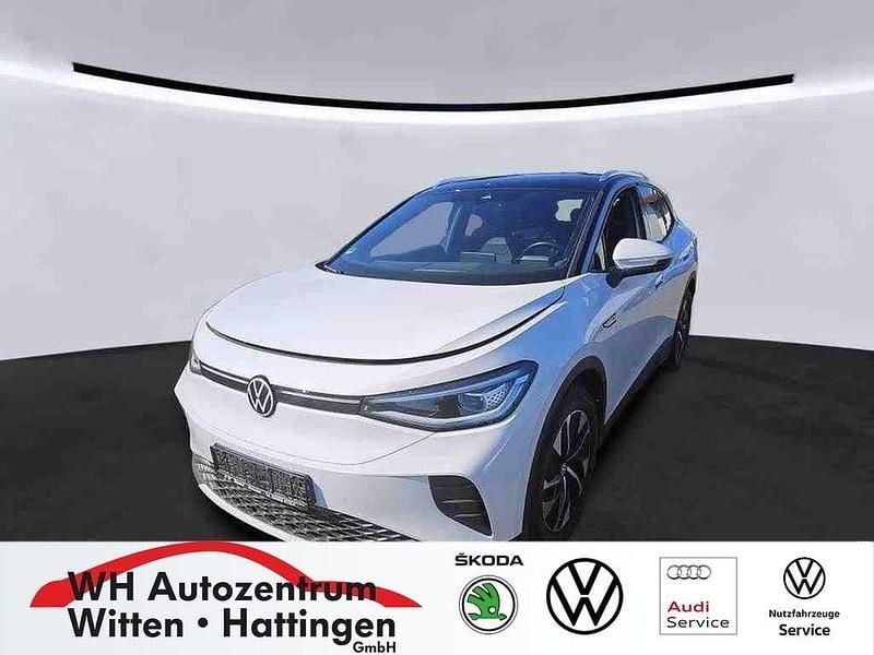 Gletscherweiß metallic Gebraucht 2021 VW ID.4 Pro Performance SUV | 26.990 € (Fairer Preis) - Bild 1/3
