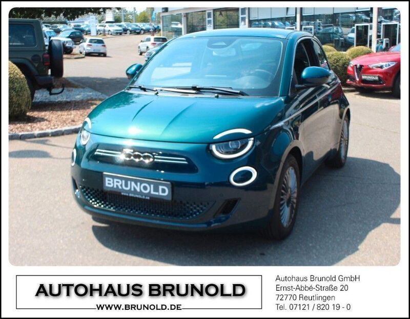 Grün Gebraucht 2023 Fiat 500e Limousine | 25.900 € (Teuer) - Bild 1/4