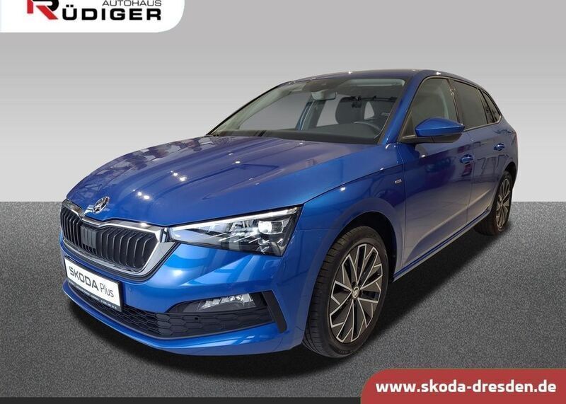Blau Gebraucht 2020 Skoda Scala Drive Kleinwagen | 17.940 € (Fairer Preis) - Bild 1/4