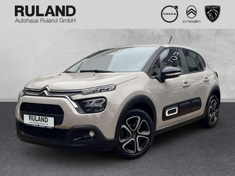 Beige Gebraucht 2021 Citroën C3 Feel Kleinwagen | 11.990 € (Fairer Preis) - Bild 1/4