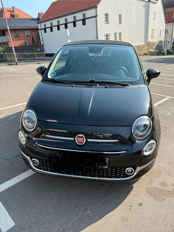 Schwarz Gebraucht 2018 Fiat 500C Lounge Cabrio | 13.600 € (Fairer Preis) - Bild 1/4