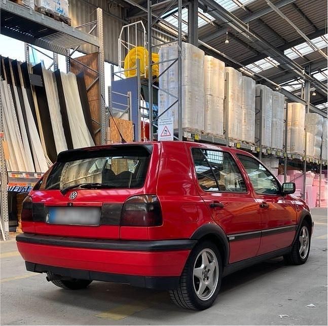 Gebraucht VW Golf III Edition 116 PS (85 kW) 1996 Rot Kleinwagen
