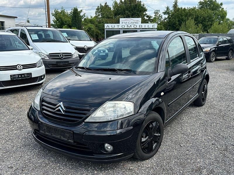 Schwarz Gebraucht 2005 Citroën C3 Comfort Kleinwagen | 990 € (Superpreis) - Bild 1/4
